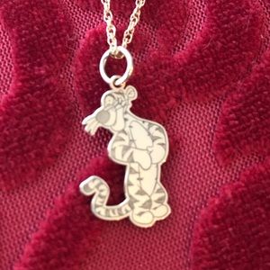 Licensed Disney Gold Plated Tigger Pendant.